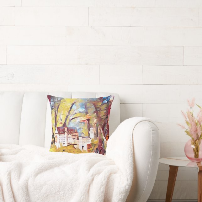 Waar de Unicorns Pop kunst spelen, het kussen (Bank)