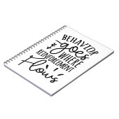 waar de versterkingsstromen notitieboek (Linkerzijde)