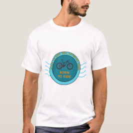 Waar de weg eindigt, begint het avontuur Fietsen T-shirt