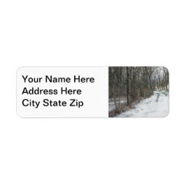 Waar de weg u naartoe kan brengen etiket