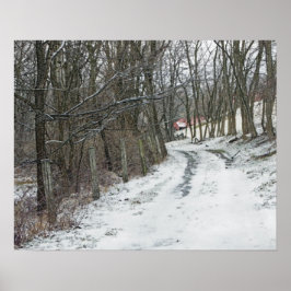 Waar de weg u naartoe kan brengen poster