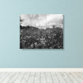 Waar de weide ademt canvas afdruk (Insitu (Houten vloer))
