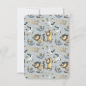 Waar de Wilde Dingen 1e verjaardag zijn Dank u Kaart (Achterkant)