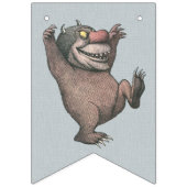 Waar de wilde dingen Baby shower zijn Vlaggetjes (Eerste vlag)