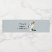 Waar de wilde dingen Baby shower zijn Waterfles Etiket (Enkel label)