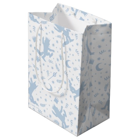Waar de wilde dingen blauw zijn medium cadeauzakje (Achterkant Gekanteld)