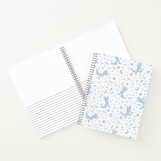 Waar de wilde dingen blauw zijn notitieboek (Binnen)