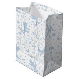 Waar de Wilde Dingen Blauwe Bloemen Medium Cadeauzakje
