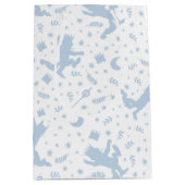 Waar de Wilde Dingen Blauwe Bloemen Medium Cadeauzakje (Voorkant)