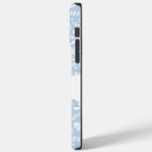 Waar de wilde dingen Blauwe Bloemmotief Case-Mate iPhone Case (Achterkant / Links)