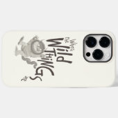 Waar de wilde dingen citaat zijn Case-Mate iPhone case (Achterkant (horizontaal))