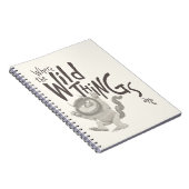 Waar de wilde dingen citaat zijn notitieboek (Rechterzijde)