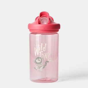 Waar de Wilde Dingen Citaat zijn - Roze Waterfles