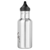 Waar de wilde dingen citaat zijn waterfles  (Rechts)