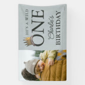 Waar de wilde dingen de eerste verjaardag zijn spandoek (Verticaal)