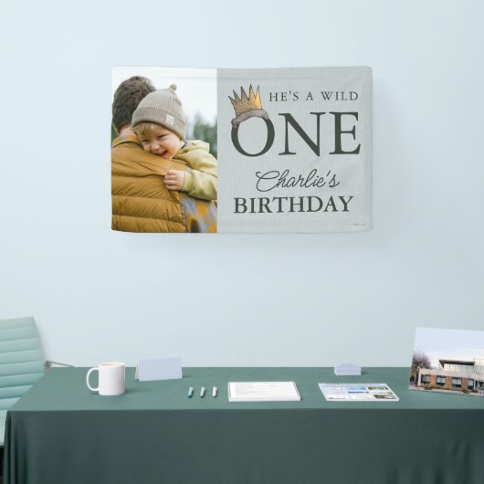 Waar de wilde dingen de eerste verjaardag zijn spandoek (Beurs)