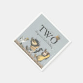 Waar de wilde dingen de tweede verjaardag zijn servet (Hoek)