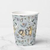 Waar de wilde dingen een dag zijn papieren bekers (Achterkant)