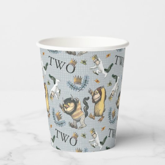 Waar de wilde dingen een dag zijn papieren bekers (Achterkant)