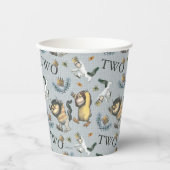 Waar de wilde dingen een dag zijn papieren bekers (Voorkant)