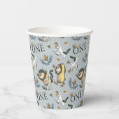 Waar de wilde dingen een dag zijn papieren bekers (Achterkant)