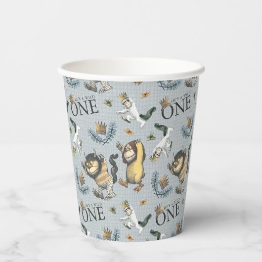 Waar de wilde dingen een dag zijn papieren bekers (Achterkant)