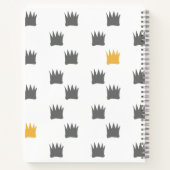 Waar de Wilde Dingen Grafisch Citaat zijn Notitieboek (Achterkant)