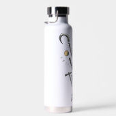 Waar de Wilde Dingen Grafisch Citaat zijn Waterfles (Rechts)