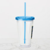 Waar de wilde dingen grafisch zijn acryl drinkbeker (Rechts)