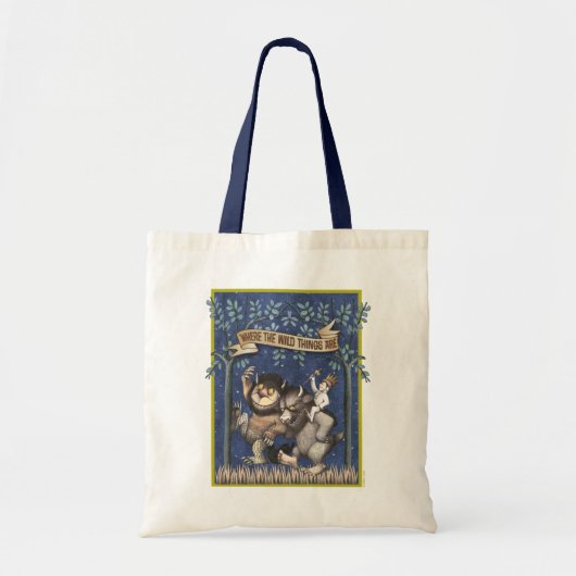 Waar de wilde dingen grafisch zijn tote bag (Voorkant)