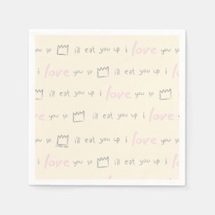 Waar de Wilde Dingen het Patroon van het Citaat Servet