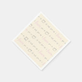 Waar de Wilde Dingen het Patroon van het Citaat Servet (Hoek)