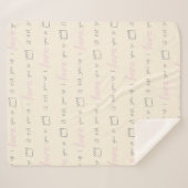 Waar de Wilde Dingen het Patroon van het Citaat Sherpa Deken (Voorkant (horizontaal))