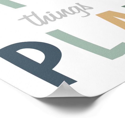 Waar de Wilde Dingen het Poster van de Playroom sp (Hoek)