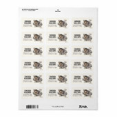 Waar de wilde dingen karakters zijn etiket (Full Sheet)