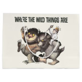 Waar de wilde dingen karakters zijn groot cadeauzakje (Achterkant)