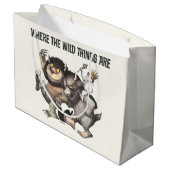 Waar de wilde dingen karakters zijn groot cadeauzakje (Achterkant Gekanteld)