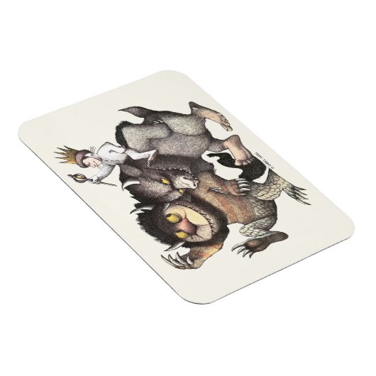 Waar de wilde dingen karakters zijn magneet (Rechterzijde)