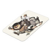 Waar de wilde dingen karakters zijn magneet (Linkerzijde)