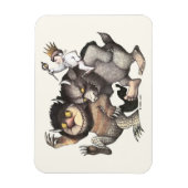 Waar de wilde dingen karakters zijn magneet (Verticaal)