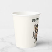 Waar de wilde dingen karakters zijn papieren bekers (Rechts)