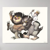 Waar de wilde dingen karakters zijn poster (Voorkant)