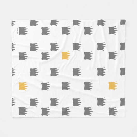 Waar de wilde dingen kroonpatroon zijn fleece deken (Voorkant (Horizontaal))