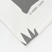 Waar de wilde dingen kroonpatroon zijn fleece deken (Hoek)