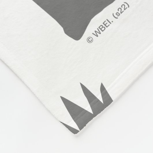 Waar de wilde dingen kroonpatroon zijn fleece deken (Hoek)