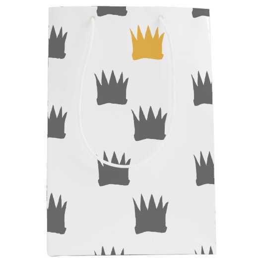 Waar de wilde dingen kroonpatroon zijn medium cadeauzakje (Voorkant)