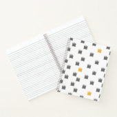 Waar de wilde dingen kroonpatroon zijn notitieboek (Binnen)