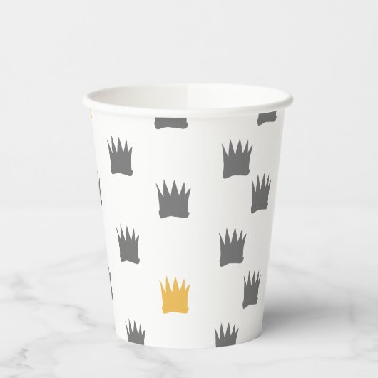 Waar de wilde dingen kroonpatroon zijn papieren bekers (Links)