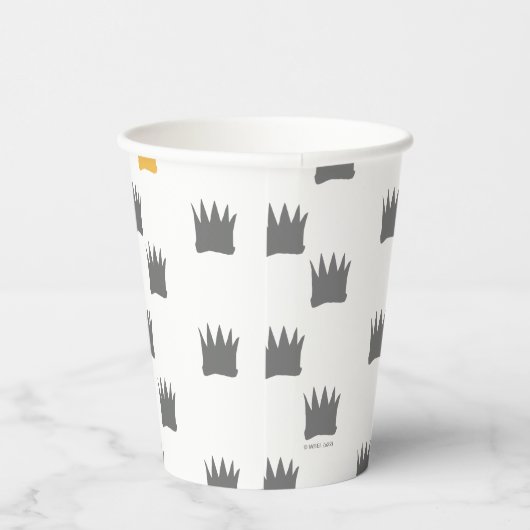 Waar de wilde dingen kroonpatroon zijn papieren bekers (Rechts)
