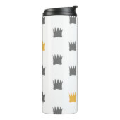 Waar de wilde dingen kroonpatroon zijn thermosbeker (Gedraaid links)